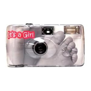 10 Pack Girl Baby Feet Cameras - 27 Exposures - Built-in-flash - 35mm - 400 ISO Film by