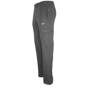 NIKE CLUB CARGO ATHLETIC SWEATPANTS PANTS DARK GREY SZ small