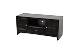 Poundex TV Stand of Simplicity, 200-Pound Capacity, Cappuccino