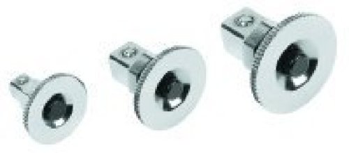 Gear Wrench 9230 3 Piece Metric Ratcheting Wrench Driver Adapter Set