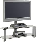 Review TECHCRAFT TRK50 / TECHCRAFT TRK50 Flat Panel Mount & Stand (Silver Finish with Clear Glass)