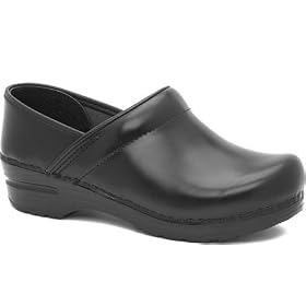 Ladies Narrow Professional in Black Cabrio Leather, by Sanita