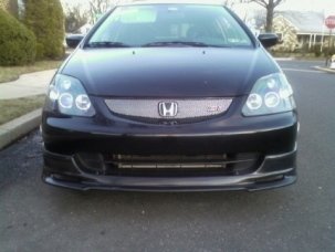 Honda Civic SI Chrome Mesh Grille Insert 02-05