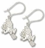 Arizona State Sterling Silver Dangle Earrings