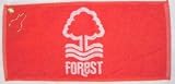 Nottingham Forest Golf Bar Towel and brass ball marker