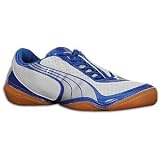 Puma v1.08 Sala Indoor Soccer Shoes (white/black/puma red)