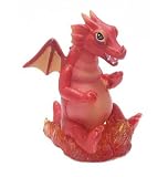 DR51 Keeping Warm Fire Dragonet Collectible Figurine