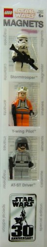 LEGO STAR WARS Magnetset 4508087: Stormtrooper, Y-wing Pilot, AT-ST Driver