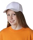 Youth Classic Cut Cotton Twill Cap