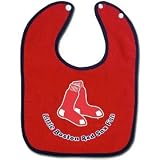 Boston Red Sox Two-Toned Snap Baby Bib