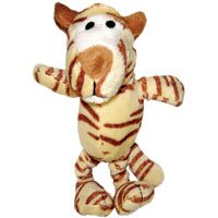Great China Wild Bunch Mini Plush Dog Chew Toy