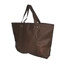 Extra Large Chocolate Reusable Shopping Grocery Bag