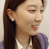 （ジェイ．エスティーナ）J.ESTINA ティアラジュエリー  ピアス ラグジュアリーライン シングル １４Kホワイトゴールド【正規品】