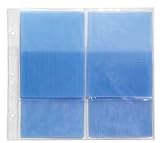 QuicKutz EZ-Store A2-Size Embossing Folder Storage Sheets, 4-Pocket, 4-Pack