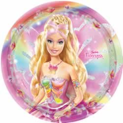 Barbie Fairytopia Party Plates x 8