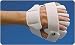 D. Rolyan Hand-Based Anti-Spasticity Ball Splint Left; Color: White Size: Large - Model A4197