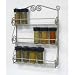 Price Comparison : 3-Tier Metal Spice Rack - Scroll - Satin Nickel (Satin Nickel) (15.25