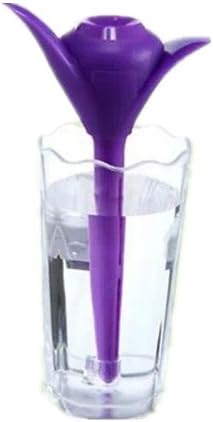 JoJoauto Ultra Lightweight USB Mini Flower Ultrasonic Aromatherapy Purifier Humidifier, Air Mist Humidifier For Office/Home/Car/Travel/Hotel/SPA/Children Room, Quiet operation, Christmas Gift (Purple)
