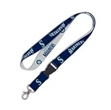 Seattle Mariners Official Logo Lanyard Keychain