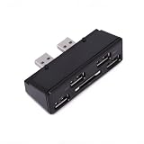 HDE ® 4-Port USB Hub plus SD Card Slot compatible with PS3