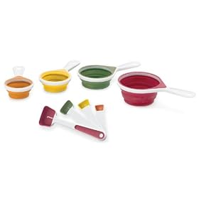 Chef'n Sleekstor Collapsible Measuring Cup Set with Bonus 105 017 016 by Chef'n