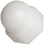 Nylon 6/6 Self-Locking Acorn Nut, 1/4-20 (Pack of 100)
