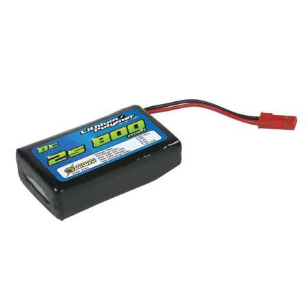 2S 7.4v 800mah LiPo battery from Toy RC Airplanes