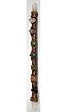Crystal Healing Wand: Chakra Clay 7 large