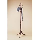 Powell 450Z Heirloom Cherry Twist Coat Rack