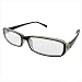Unisex Full Rim Frame Glasses Clear Lens Eyeglasses Black Gray