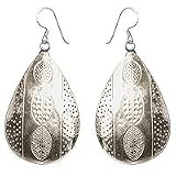 LongEarringsinSterlingSilverIndianStyle2.5inches(ers255)