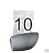 Pack of 10 AlcoHAWK ABI /AlcoHAWK Pro Mouthpieces