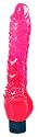 California Exotic Novelties Thin Jelly Delight Vibrator, 6.5", Pink