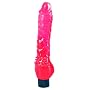 California Exotic Novelties Thin Jelly Delight Vibrator, 6.5", Pink