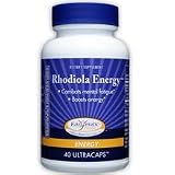 Enzymatic Therapy Rhodiola Energy 40 caps( Eight Pack)
