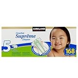 Kirkland Signature Supreme Diapers Size 5 168 count ~ Kirkland Signature