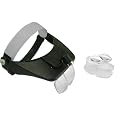Premium Jeweler's Lighted Dual Magnifier Visor - 4 Interchangeable Lenses