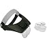 Tools & Hardware : Premium Jeweler's Lighted Dual Magnifier Visor - 4 Interchangeable Lenses