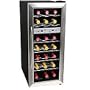 EdgeStar 21 Bottle Dual Zone Wine Cooler- Digital, Stainless Steel