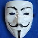 VENDETTA Maske Mask Guy Fawkes Anonymous Replika Demo Anti -Karneval Maske