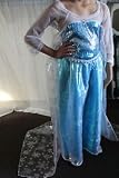 Frozen-Inspired ice Queen Elsa Dress (4-6) Halloween Costume Party