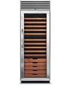 VIKING 30" Full-Height Wine Cellar - DDWB (Clear glass (left hinge))