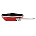 Chantal Enamel-on-Steel 8-Inch Omelet Pan, Chili Red