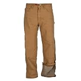 Sherpa Lined Utility Pant, Washed Duck