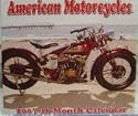American Motorcycles Calendar 2007