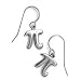 Pi Pewter Earrings