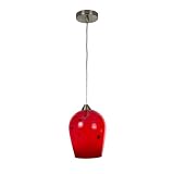 Checkolite Art Glass Watermelon Globet Pendant