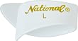 National Picks Large White Thumb Picks 1-Dozen