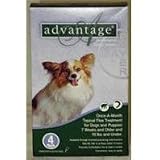 F.C.E. INC ADVANTAGE DOG GREEN 0-10#4PK