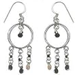 Girls Gift Sterling Silver Earrings 2.5 inches (ers235)